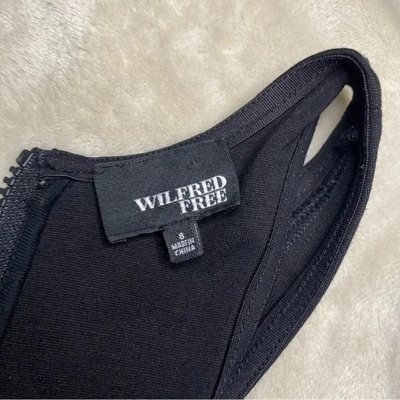 Aritzia Wilfred Free Fit And Flare whimsigoth fringe Size 8 - Picture 6 of 8